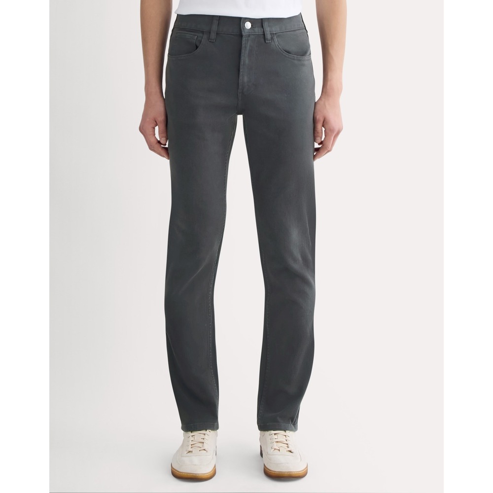 EVERLANE Men's The Stretch Twill 5-Pocket Pant in Graphite Slim Fit Size‎ 29x32